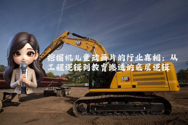 挖掘机儿童动画片的行业真相：从工程逻辑到教育渗透的底层逻辑
