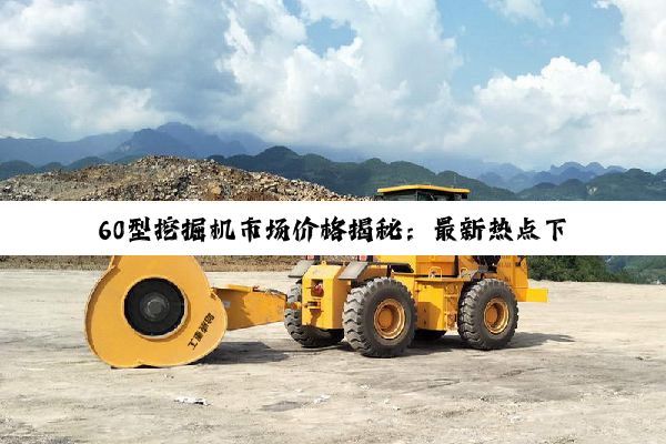 60型挖掘机市场价格揭秘：最新热点下的新机价格趋势分析