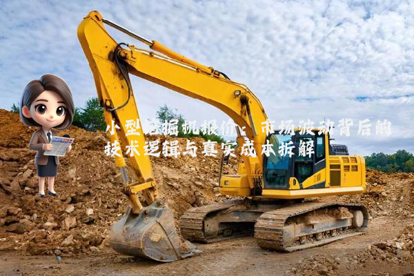 小型挖掘机报价:市场波动背后的技术逻辑与真实成本拆解