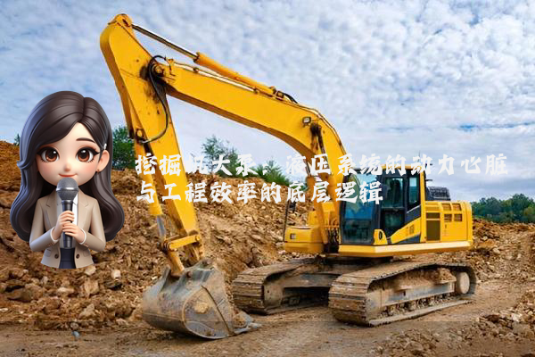 挖掘机大泵：液压系统的动力心脏与工程效率的底层逻辑