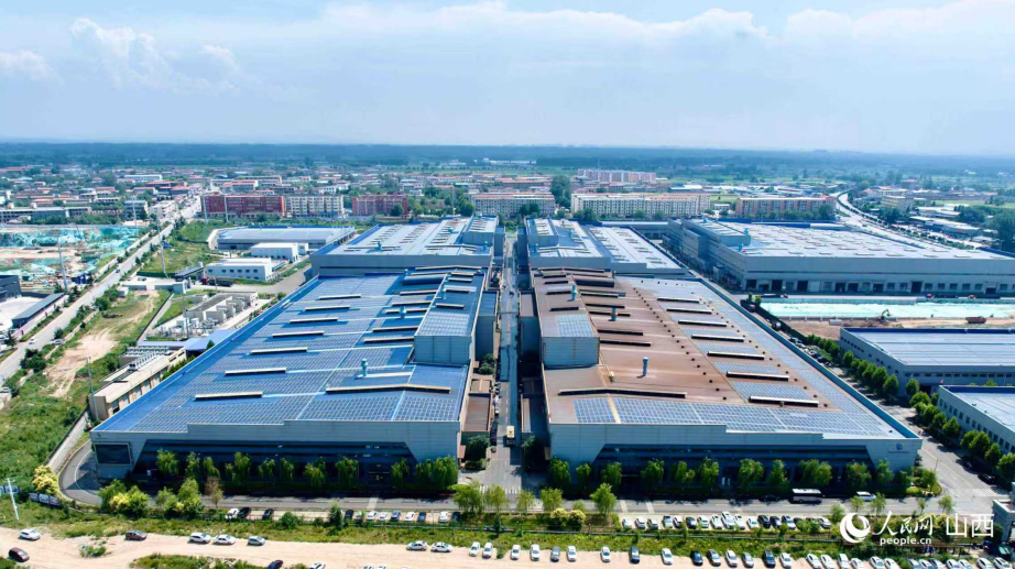 位于临汾市洪洞县的国家级绿色工厂——山西华翔集团股份有限公司。